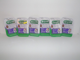 6 Packs Gum Ortho Wax + Vitamin E Pre-Cut New (d) - £14.21 GBP