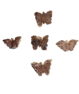 Agate Butterfly Crystal Jewelry Pendant For Necklace - $183.92 MXN