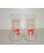 2 Vintage 7 Up The Uncola Glasses - $22.00