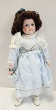 Vintage 80&#39;s Porcelain Doll Chatelaine Fine Collectible Doll with original Box - £11.98 GBP