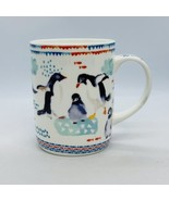 2015 Ashdene Deep Blue Collection Penguins Mug Fine Bone China w/Penguin... - £9.21 GBP