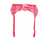 L&#39;AGENT BY AGENT PROVOCATEUR Womens Suspender New Elegant Red S - $38.33