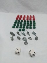Lot Of (55) Monopoly Championship Hotels Houses Player Pieces - £17.40 GBP