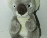 Lelly plush Koala small gray white soft Venturelli Angelo - $10.39