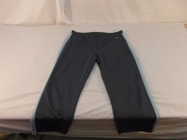 Adult Women&#39;s Nike Blue W/ Blue Stripe Zipper Workout Track Running Pant... - £11.65 GBP