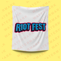 Riot Fest Chicago 2023 Blanket - £43.95 GBP