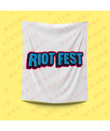 RIOT FEST CHICAGO 2023 Blanket - $1,058.87 MXN