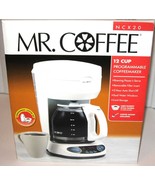 Mr. Coffee NCX20 12 Cup Programmable Coffee Maker White - £19.75 GBP