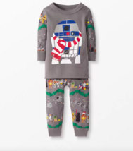 NWT Hanna Andersson Star Wars Carolers C3PO Christmas Long John Pajamas ... - £21.98 GBP