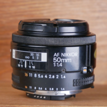 Nikon Af Nikkor 50mm 1.4 F1.4 Lens For Nikon Slr Dslr *Tested* - £75.17 GBP