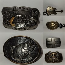 Men&#39;s Metal Alloy vintage Belt Buckles 1.5 Inch Western Buckle Hunting S... - $11.99