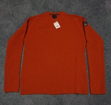 Britches Men&#39;s Burnt Orange Sweater Pullover Size L Large New With Tag - £31.49 GBP