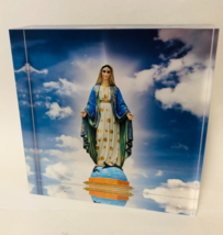 Our Lady of Grace Acrylic Image Block, New - £15.56 GBP