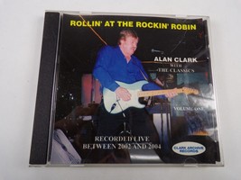 Alan Clark Rollin At The Rockin Robin I Need Your Love Tonight Framed CD#37 - £10.27 GBP