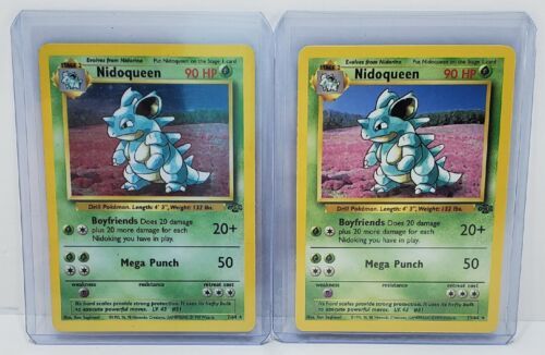 Primary image for Pokemon Card - Nidoqueen 1999 Jungle Set Ultra Rare Holo WotC Unlimited 7/64