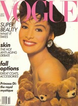 1988 Vogue October 35th Birthday Gift Kara Young Princess Diana Issey Miyake 80s - £87.37 GBP