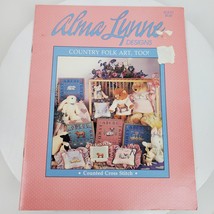 Vintage 1986 Alma Lynne Designs Counted Cross Stitch Pattern Magazine Bo... - $13.10