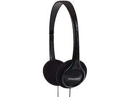 Koss KPH7 Lightweight Portable Headphone, Black - $12.51
