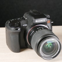 Sony Alpha a300 10MP Dslr Camera W 18-70mm Lens *Broken Lcd* Takes Pics As Is! - £46.60 GBP