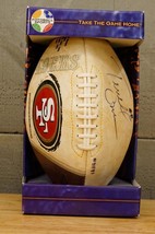 Terrell Owens Autographed Football San Francisco 49ers Fotoball Series LE - £120.70 GBP