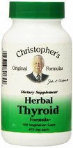 Dr Christopher&#39;s Formula Herbal Thyroid, 100 Count - £15.48 GBP