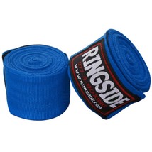 New Ringside Mexican Style Boxing MMA Handwraps Hand Wrap Wraps 180&quot; - Blue - $207.81 MXN