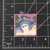 I am Bootiful Patch Ghost Cloth Purple Blue Brown - £1.48 GBP