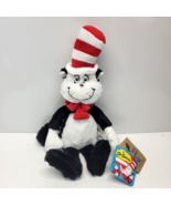 Aurora Dr Seuss Cat in the Hat Plush 16&quot; Stuffed Animal Toy New w/ Tags - £10.27 GBP