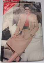  Vintage See &amp; Sew Misses’ Jacket &amp; Skirt Size 14-18 #5075  - £3.92 GBP