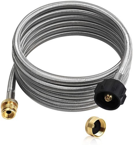 12FT Propane Tank Adapter Hose Converter for 1lb-20lb QCC1/Type1 Tank Ca... - $31.60