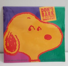 Vtg Snoopy Peanuts 1995 wall calendar &quot;Don&#39;t Bark...&quot; Daydream Publishing NIP - $14.99