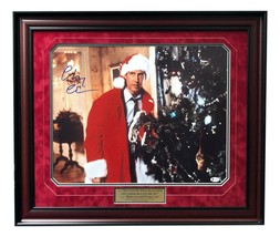 Chevy Chase Signed Christmas Vacation 16x20 Photo Framed BAS COA Autograph Tree - £437.16 GBP
