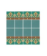 Ceramic High Relief Border  Tiles Handcrafted  - Malaga -  (you select t... - $266.20 CAD