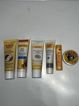 Lot Of Burt’s Bees Creams Foot Body Face Cleanser Face Masks Lip Balm Ha... - $240.74 MXN