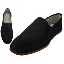 Men&#39;s slip on Twin Gore Cotton Upper with Rubber Out Sole Kung Fu/Tai Chi Shoe - £7.77 GBP