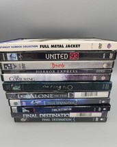 Horror DVD Lot with Some Action Full Metal Jacket Final Destination The Ring etc - £10.92 GBP