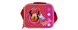 Disney Junior Minnie Mouse Lunchbox Lunch Bag Insulated Handle Zippered ... - £15.59 GBP