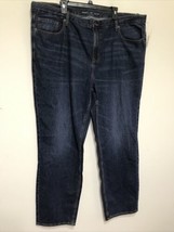 Old Navy Jeans Men&#39;s Size 48x34 Athletic Tapered Non-Stretch Dark Blue - $23.99