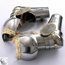Medieval Armor Brazo Protector de La 15th Siglo Sca Larp Reproducción - £107.57 GBP