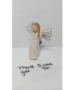 Willow Tree Angel Thank You Figurine Holding Flowers 2002 by Susan Lordi - $8.90