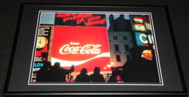 Coca Cola London Picadilly Circus Spectacular Framed 12x18 Photo Display - £38.75 GBP