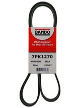 BANDO 7PK1270 Serpentine Belt for 2011-2019 Audi Q7 A7 Quattro Cayenne - $13.98