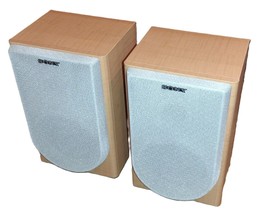 Sony SS-CNE3 Woodgrain Bookshelf Speakers TESTED - £39.32 GBP