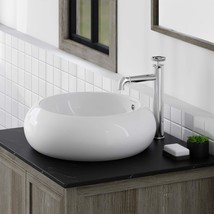 Plaisir Vessel Sink, Glossy White, Swiss Madison Well Made Forever Sm-Vs262. - £74.06 GBP