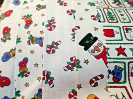 Fabric VIP Christmas &quot;Let the Holidays Begin&quot; 6 Pc Sampler on Light Tan $5.50 - £4.43 GBP