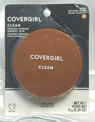 CoverGirl Clean Pressed Powder Compact Foundation, 140 Natural Beige, 0.... - $11.50