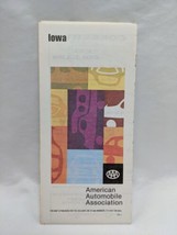 Vintage 1979 AAA Iowa Travel Map - £25.63 GBP