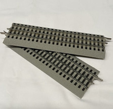 2 Sections Of 10&quot; Straight Lionel Fastrack O Scale Good Used Condition - $11.54