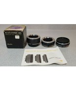 【MINT IN BOX】MINOLTA MC AUTO EXTENSION TUBES 14mm/21mm/28mm - $45.58 CAD