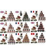 Napoleon&#39;s Battles Scenarios 6 Countries Infantry MOC Collectible Minifi... - £16.74 GBP+